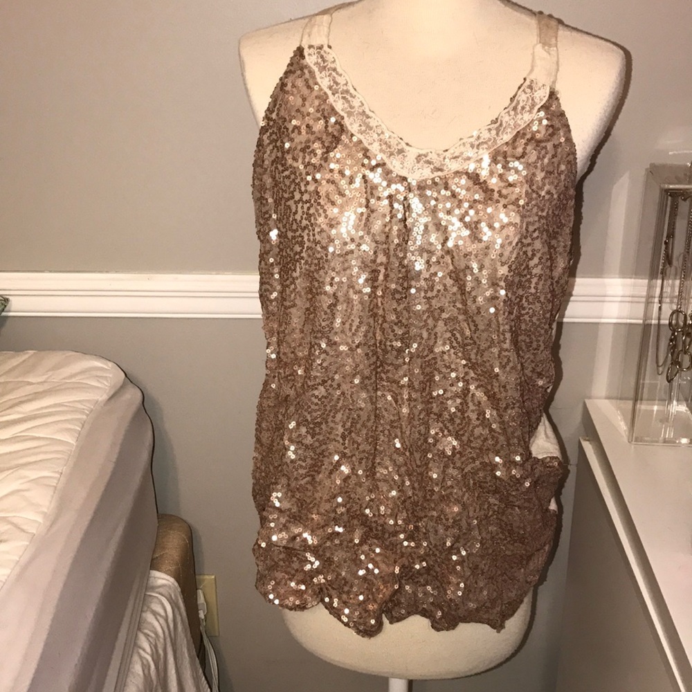 sequin top from buckle